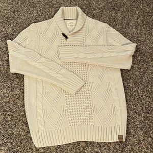 Macys Weatherproof Vintage Cableknit Sweater Medium